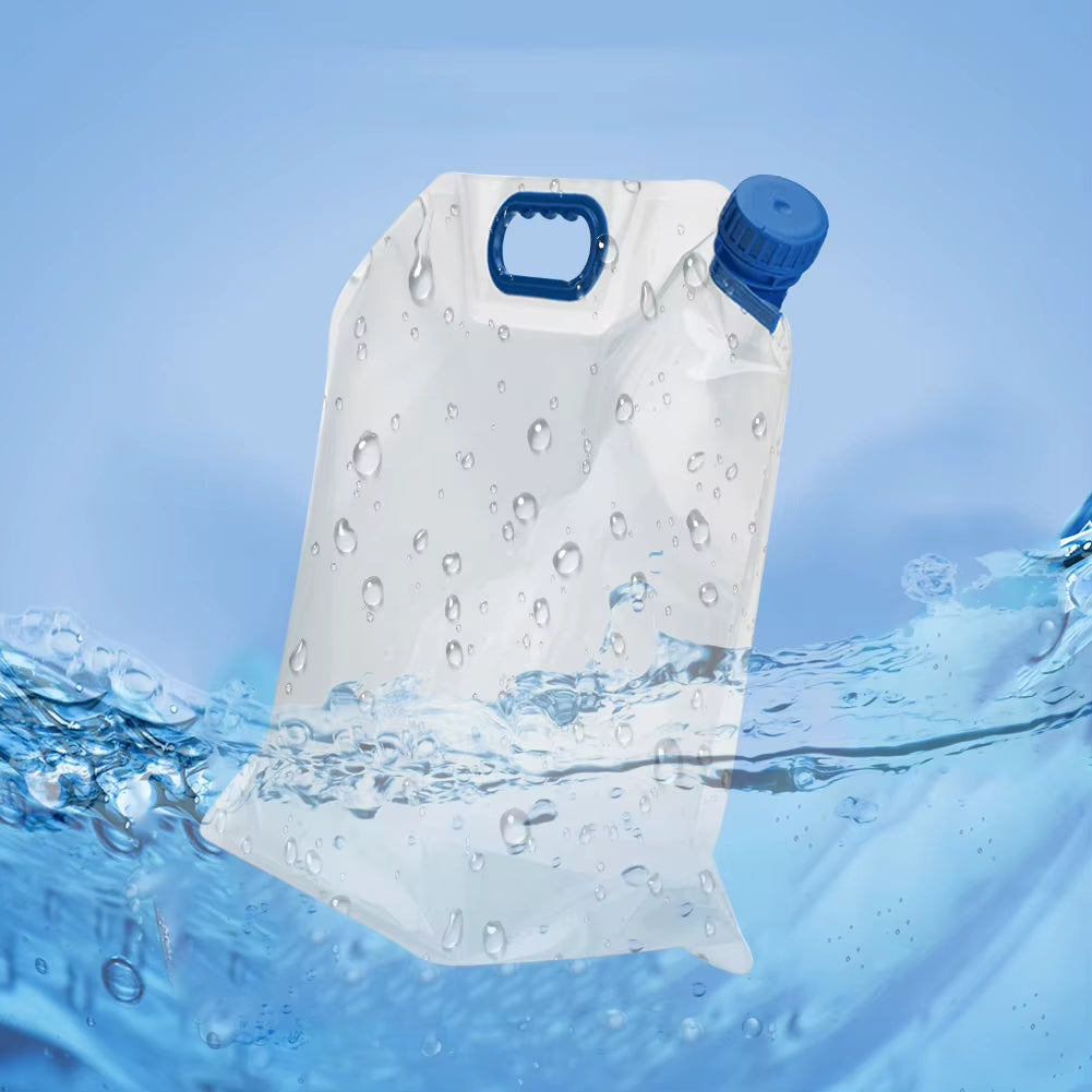 5/15L Portable Collapsible Water Container - Ideal for Outdoor Travel and Camping