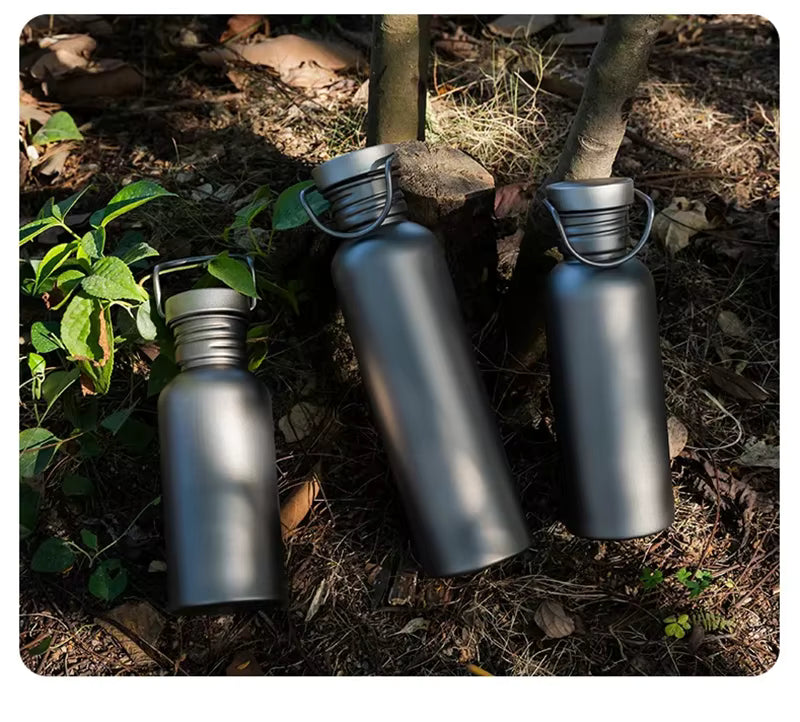 Titanium Water Bottle - 500ml, 600ml, & 750ml