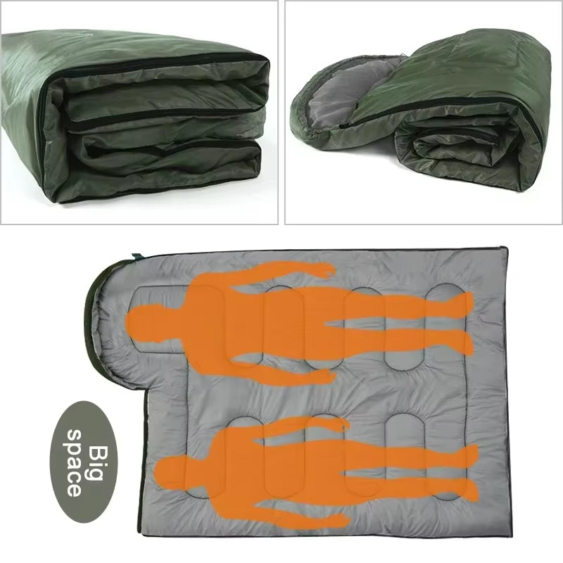 Ultralight Waterproof Winter Camping Sleeping Bag - Perfect for Outdoor Adventures and Backpacking!