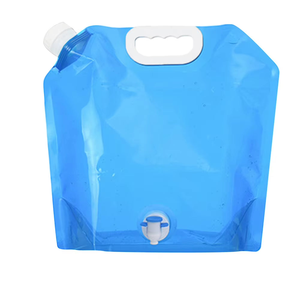5/15L Portable Collapsible Water Container - Ideal for Outdoor Travel and Camping
