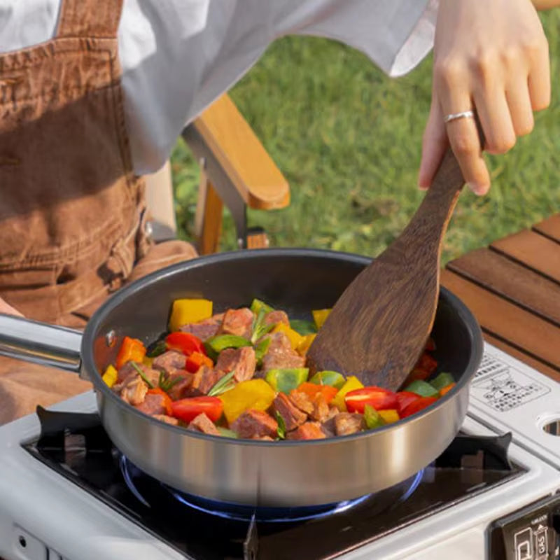High-Performance Portable Cassette Stove for Camping with Windproof Design and Precision Heat Control