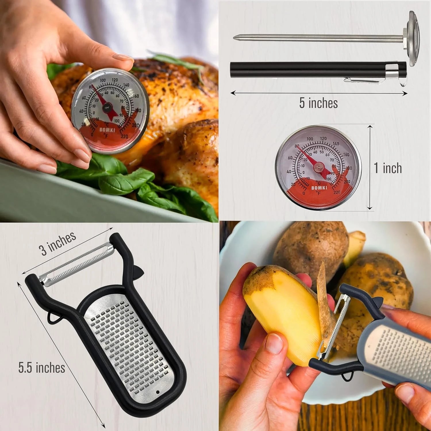 Professional Outdoor Grilling and Camping Utensils Set - Comprehensive BBQ and Kitchen Accessories