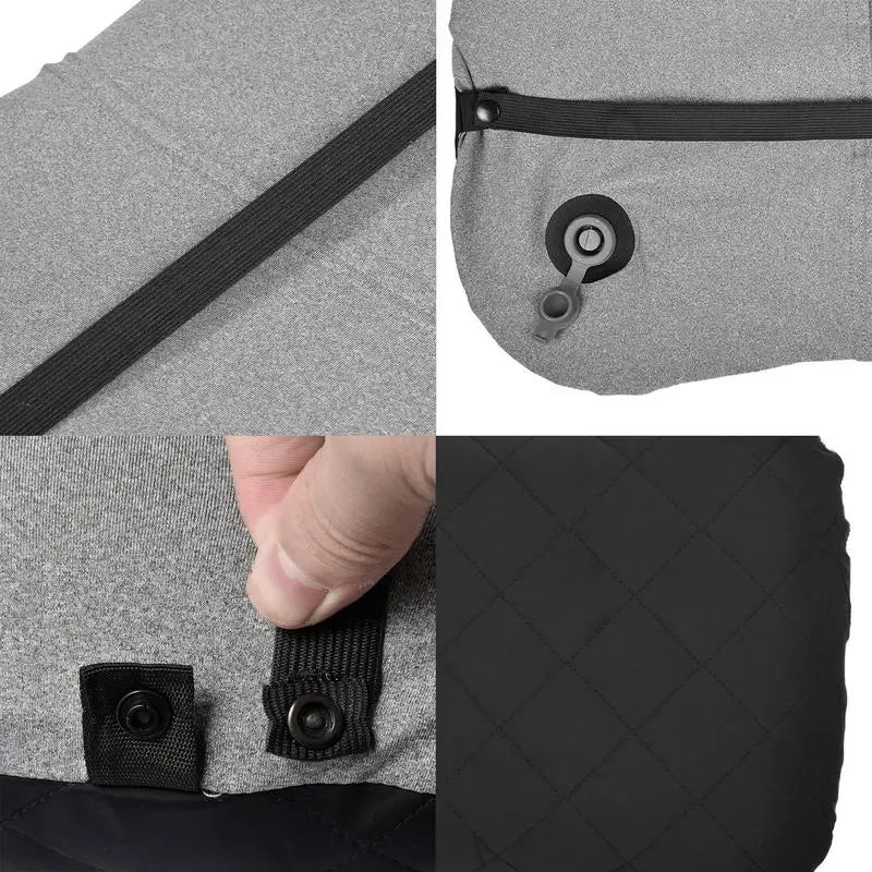 Ultralight Portable Inflatable Camping Pillow - TPU Travel Air Pillow for Outdoor Napping
