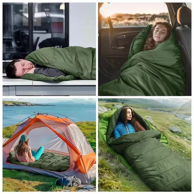 Ultralight Waterproof Winter Camping Sleeping Bag - Perfect for Outdoor Adventures and Backpacking!
