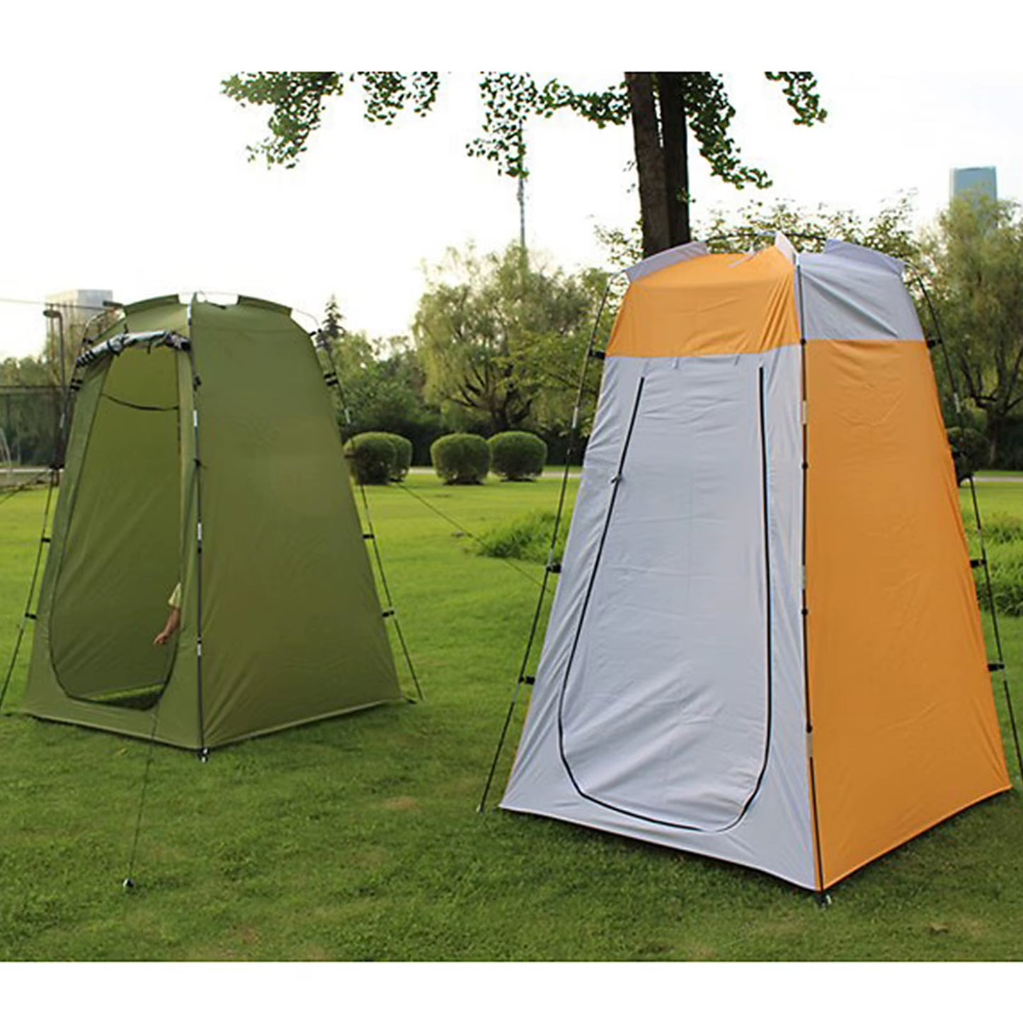 6FT Privacy Camping Shower Tent - Portable Changing Room for Outdoor Activities