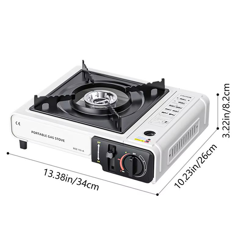 High-Performance Portable Cassette Stove for Camping with Windproof Design and Precision Heat Control