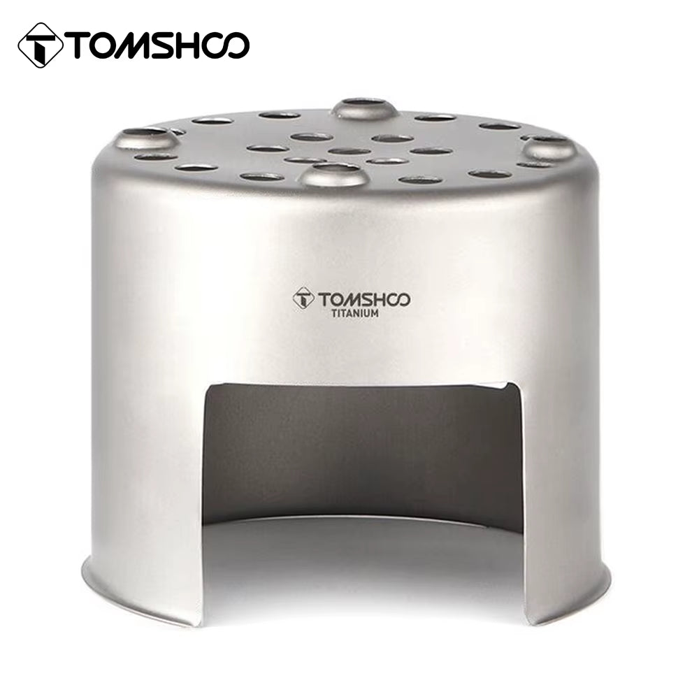 Premium Ultra-Lightweight Titanium Outdoor Wood Stove for Camping and Backpacking Culinary Needs