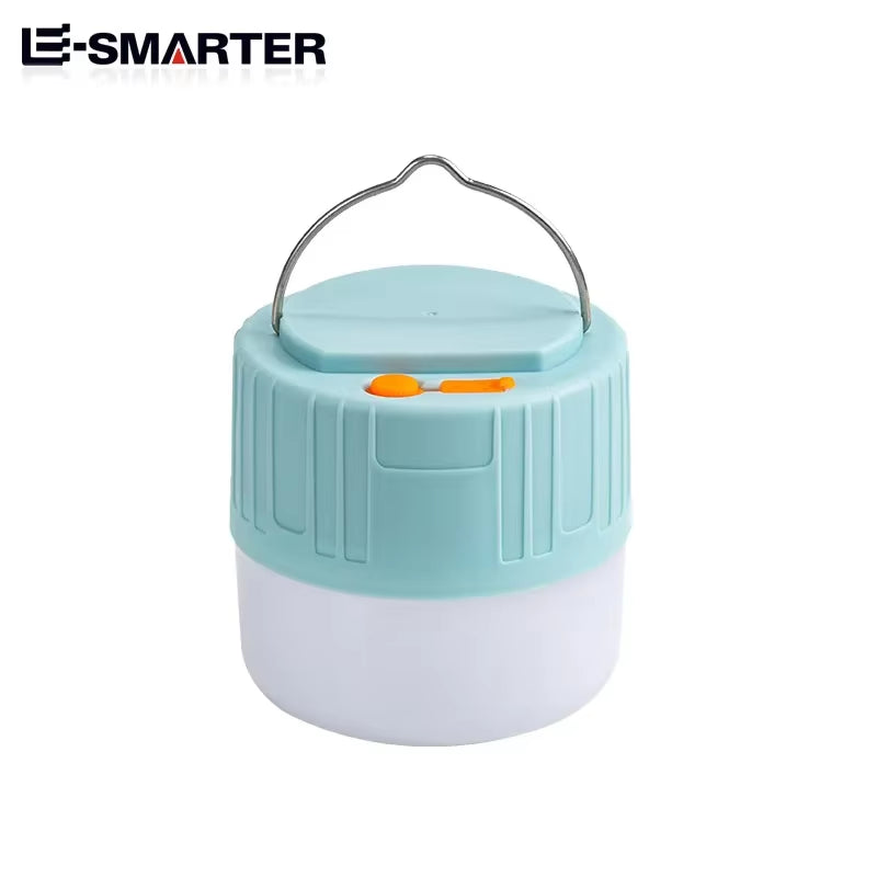 Professional Outdoor Solar LED Camping Lanterns - USB Rechargeable Portable Emergency Lights for Fishing, Barbecue, and Camping Activities