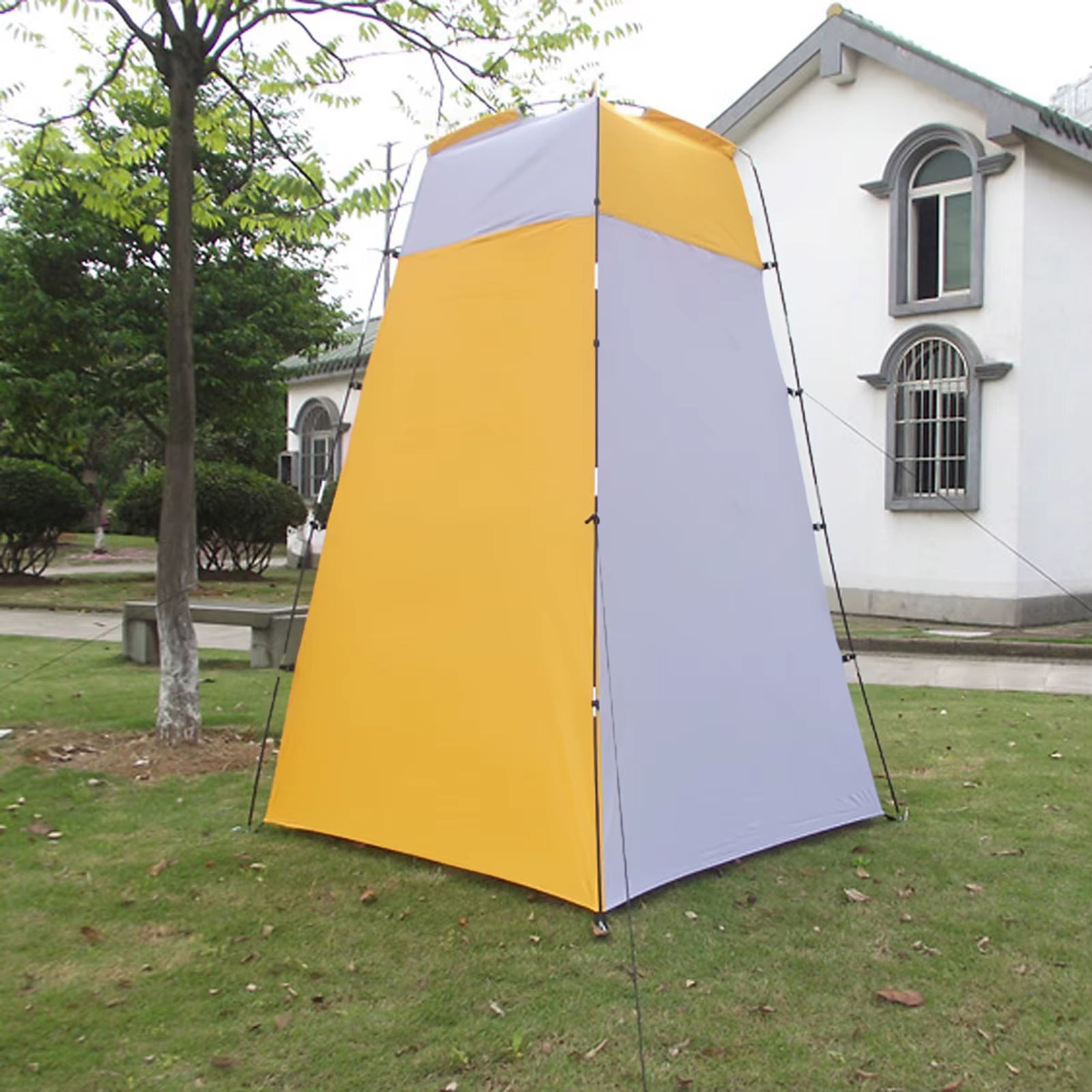 6FT Privacy Camping Shower Tent - Portable Changing Room for Outdoor Activities