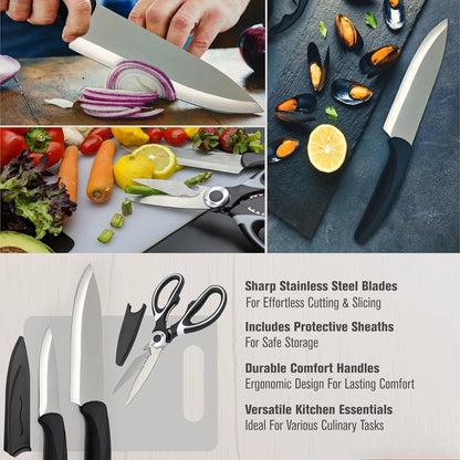 Professional Outdoor Grilling and Camping Utensils Set - Comprehensive BBQ and Kitchen Accessories